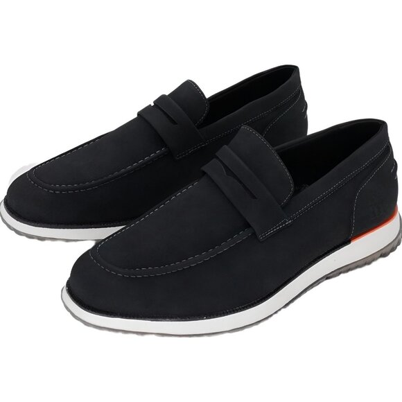 New York Company Ronan Penny Loafers Black Casual Dress Shoes US 12M EU 45 main image 5